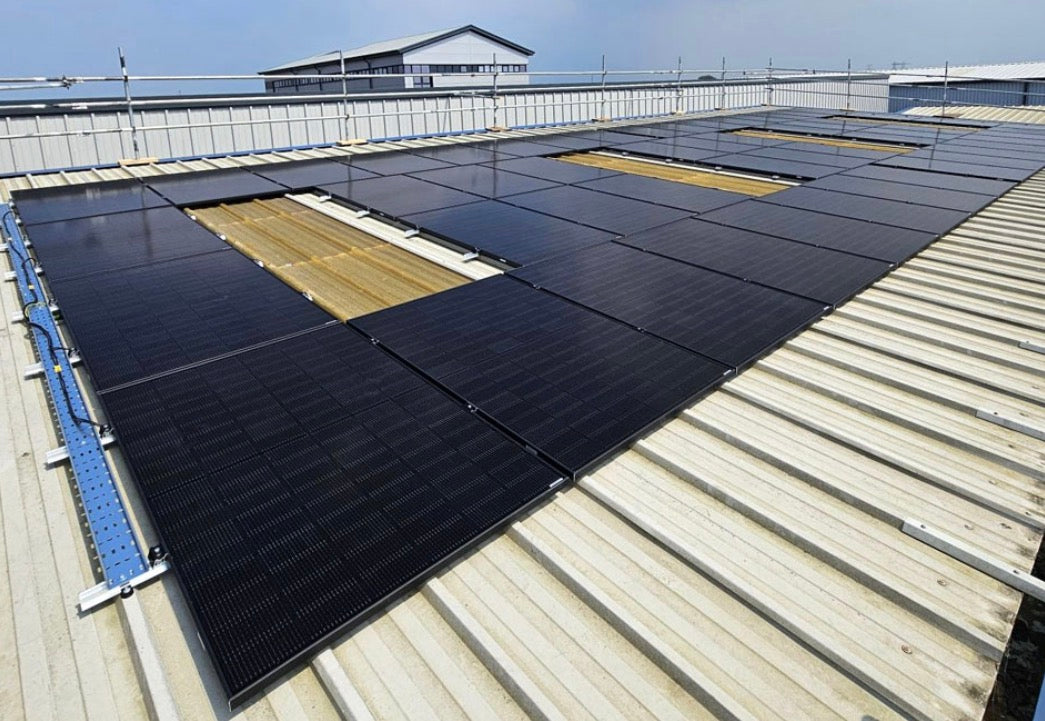 Aerial View — Roof Installation
